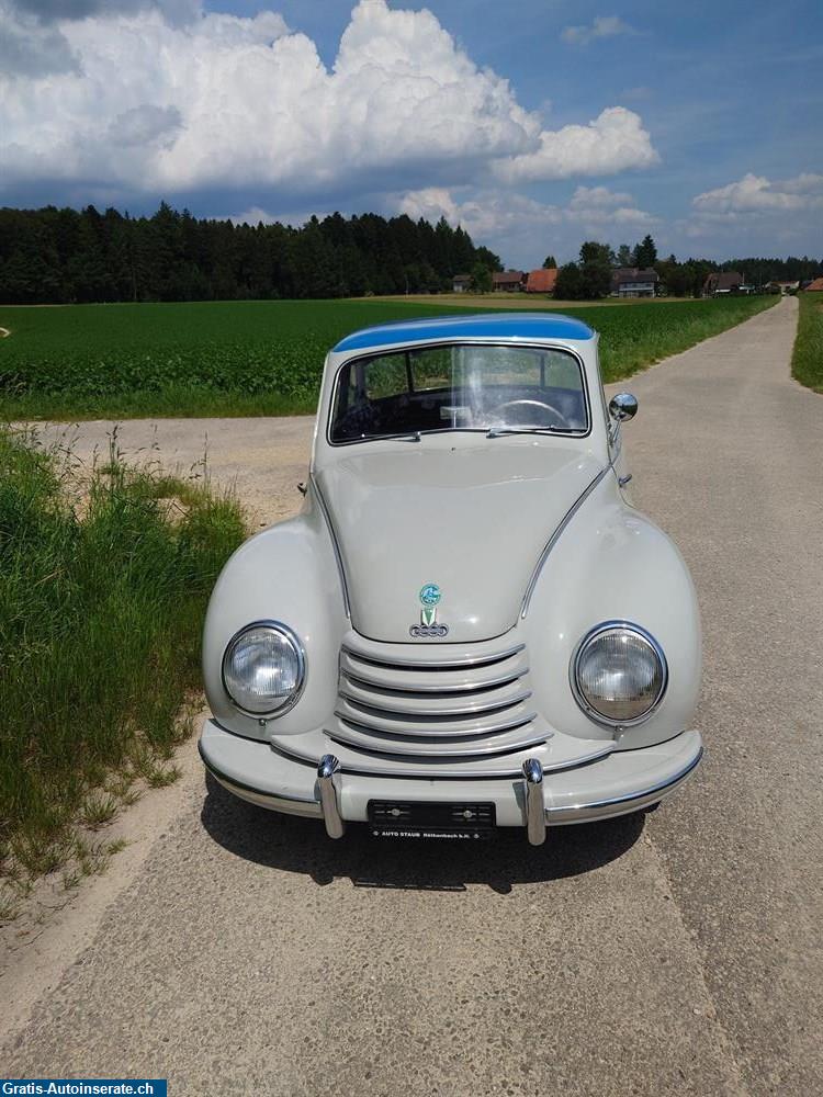 Oldtimer Audi Auto Union, DKW F91 3-6 Coupe Sonderklasse Coupé