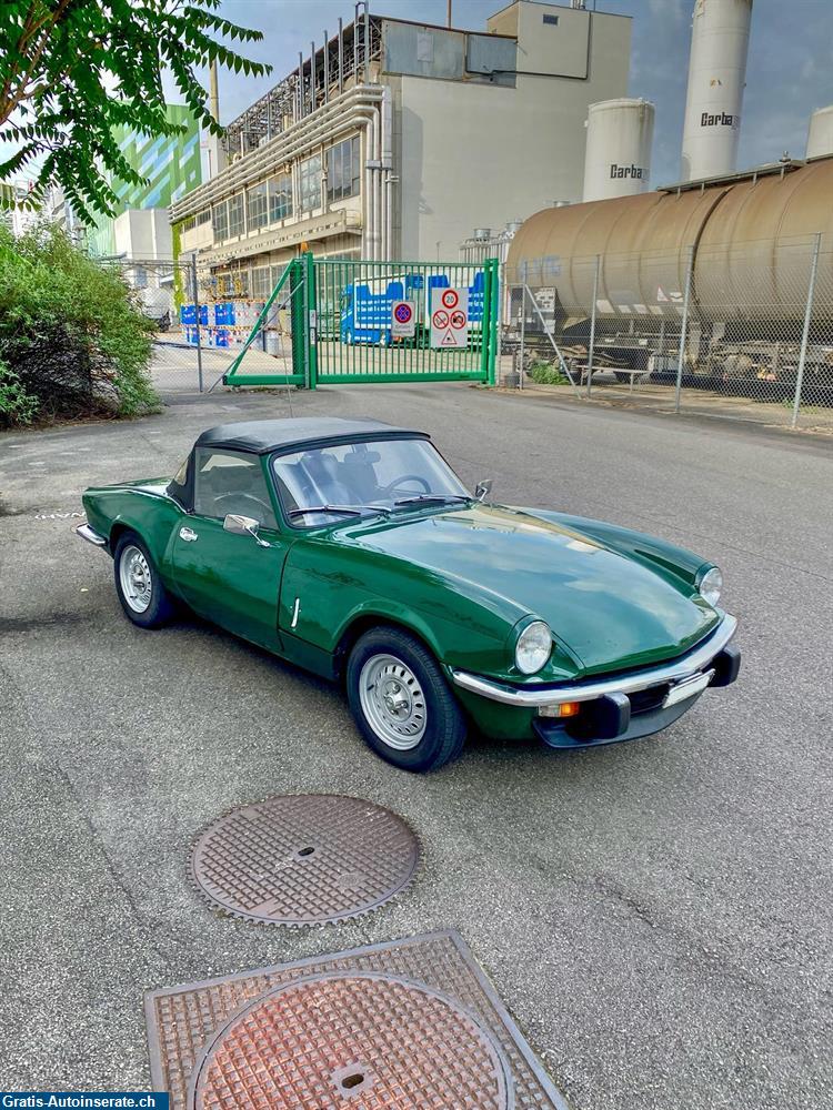 Oldtimer Triumph Spitfire 1500 Cabrio